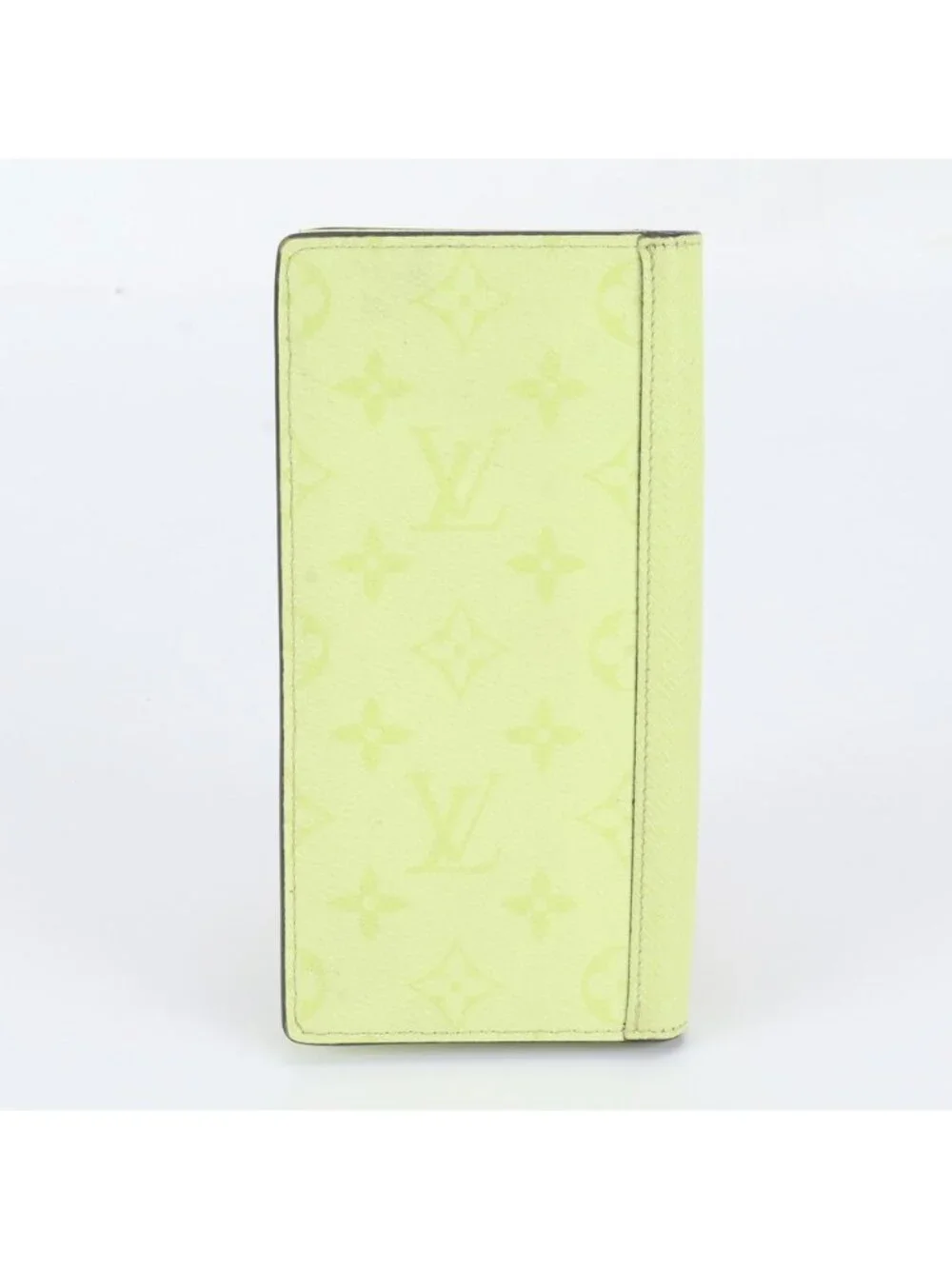 Louis Vuitton Taigarama Portefeuille Brazza Leather Wallet